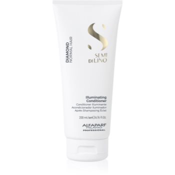 Alfaparf Milano Semi di Lino Diamond Illuminating balsam pentru păr ușor de pieptănat cu efect iluminator - imagine 2